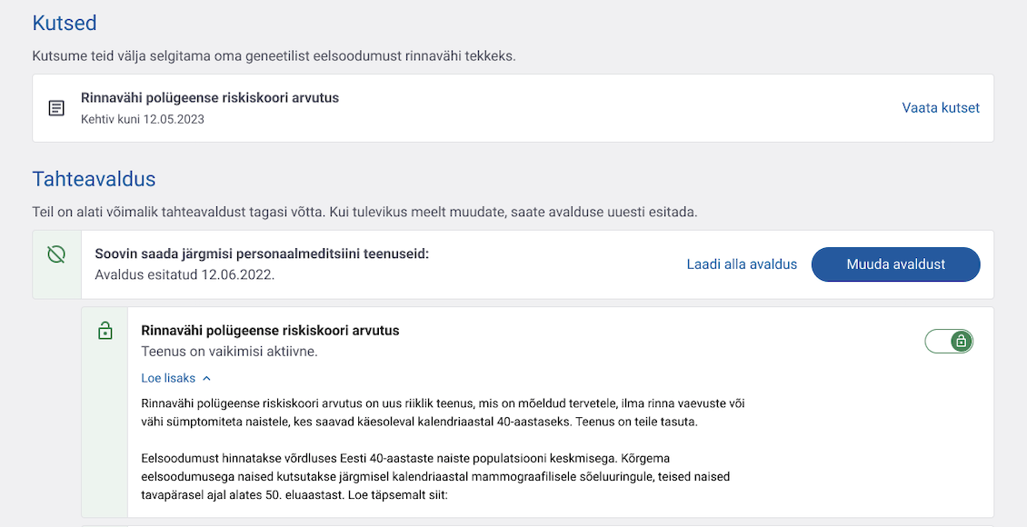 Tahteavalduse näidis