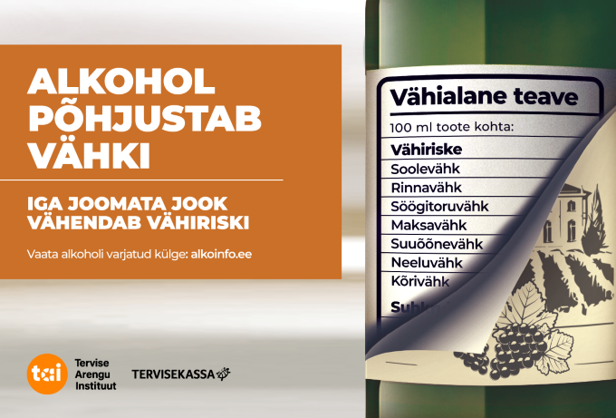 Alkohol ja vähk kampaaniapilt