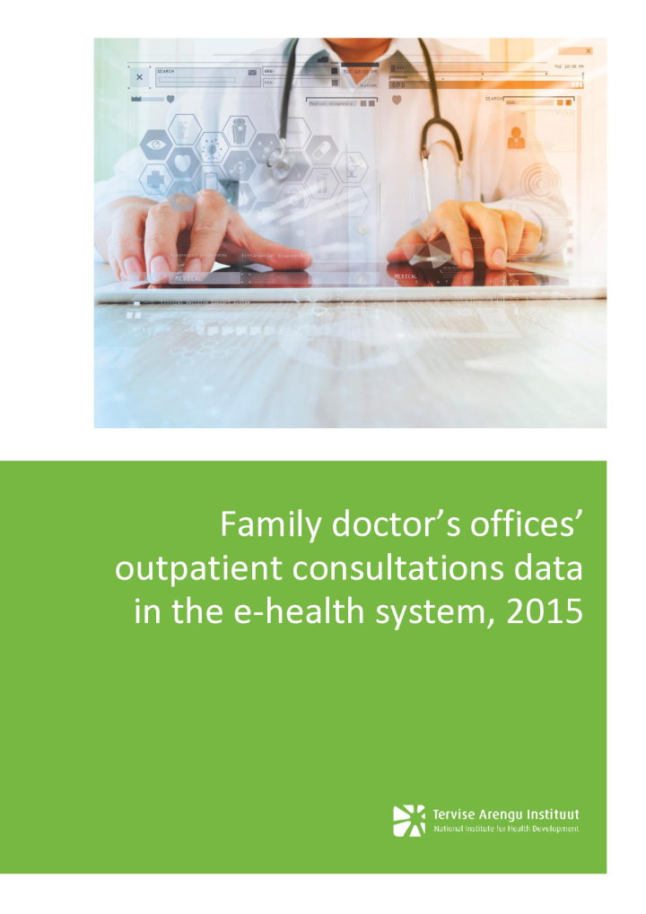 Family doctor’s offices’ outpatient consultations data in the e-health system, 2015