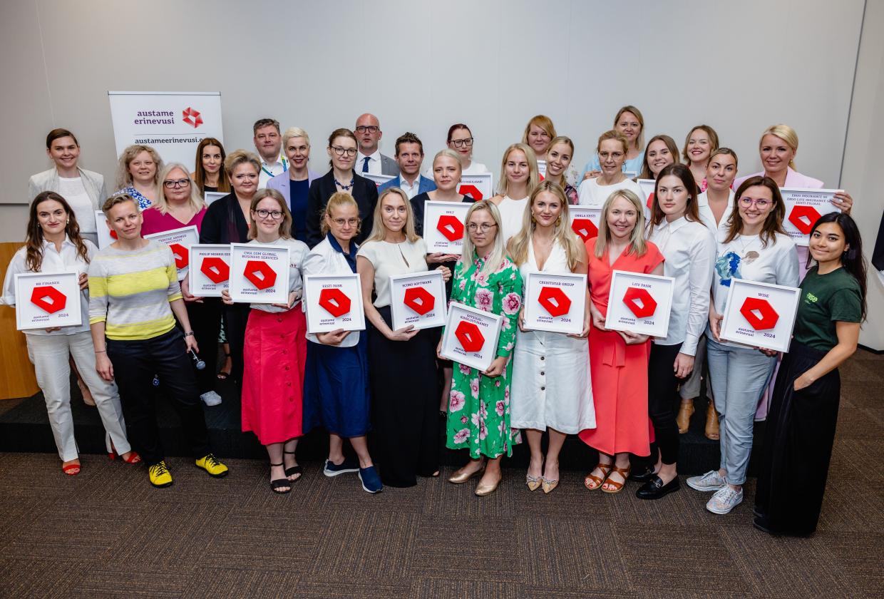 austame erinevusi märgise saajad 2024
